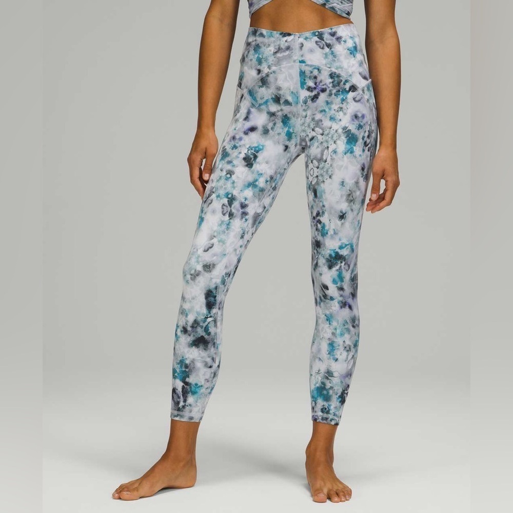 Lululemon Unlimit High-Rise Tight 25" Kaleidofloral Multi Size 4